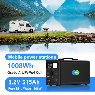 Gorsaf Bwer Cludadwy 1200W 1008Wh Batri Lifepo4