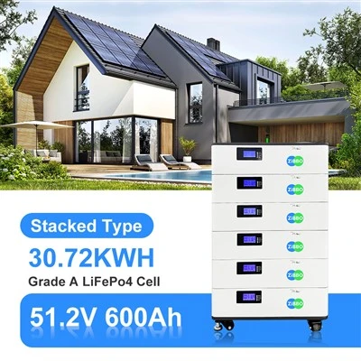 Batri LiFePO4 wedi'i Stacio 48V 600Ah 30KWH Batris Haearn Lithiwm
