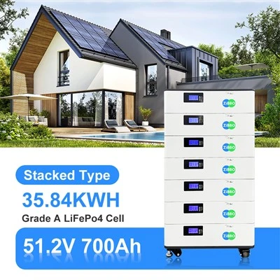 Batri ïon lithiwm llestri 35kwh 700ah 51.2v batri lfp solar