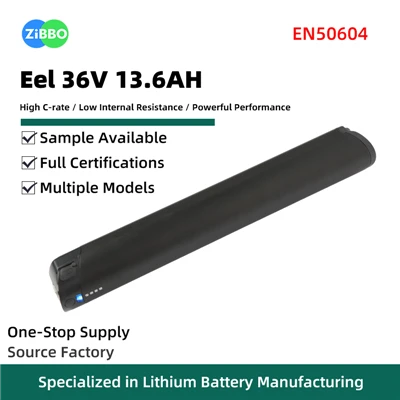 Eel 36V 13.6AH Batri Beic Trydan