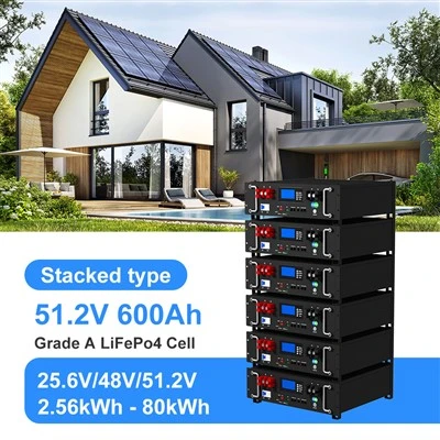 Rac solar 30kwh wedi'i osod 51.2v 600ah batri lithiwm dosbarth A